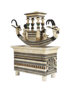 Alabaster Boat of Tutankhamun