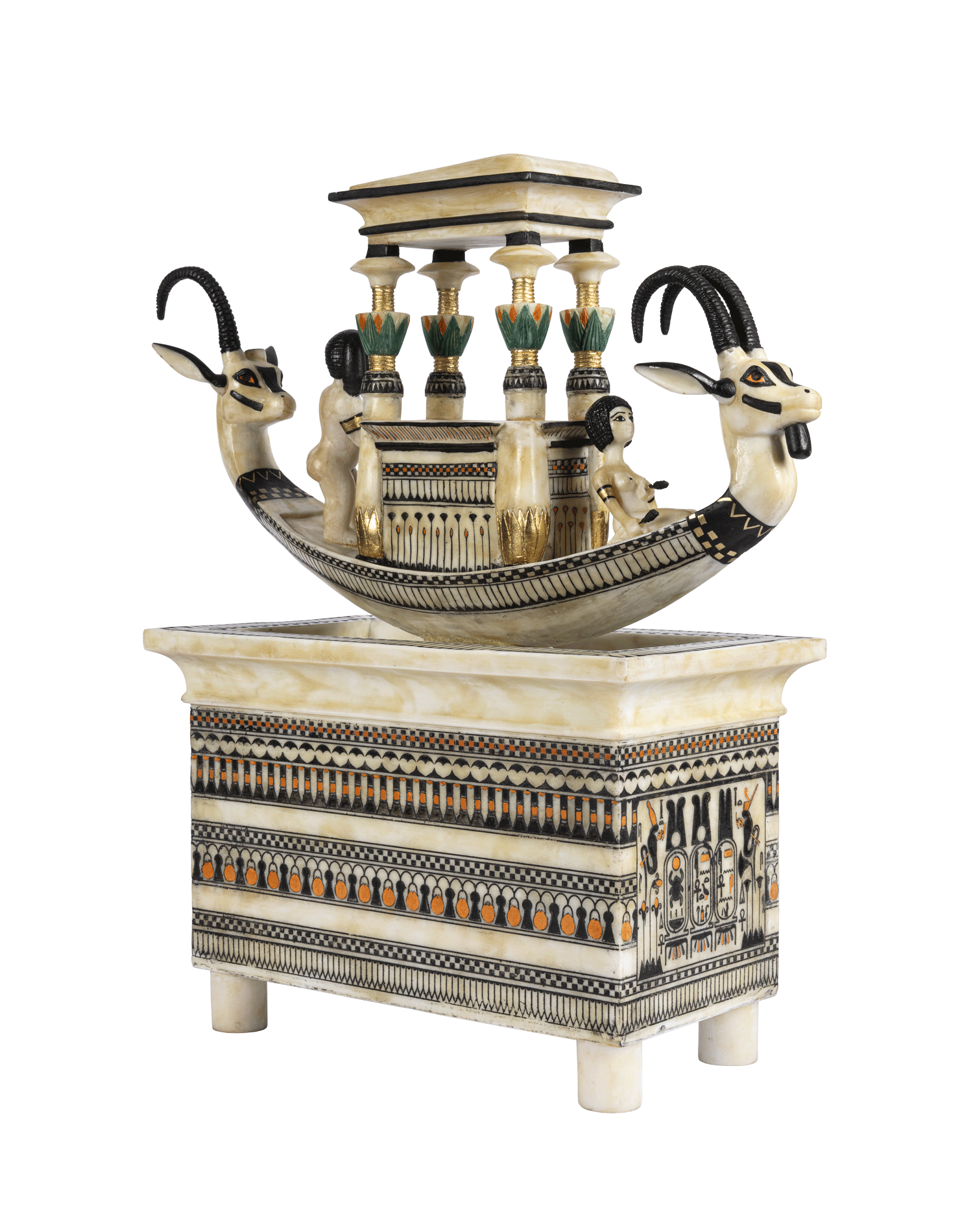 Alabaster Boat of Tutankhamun
