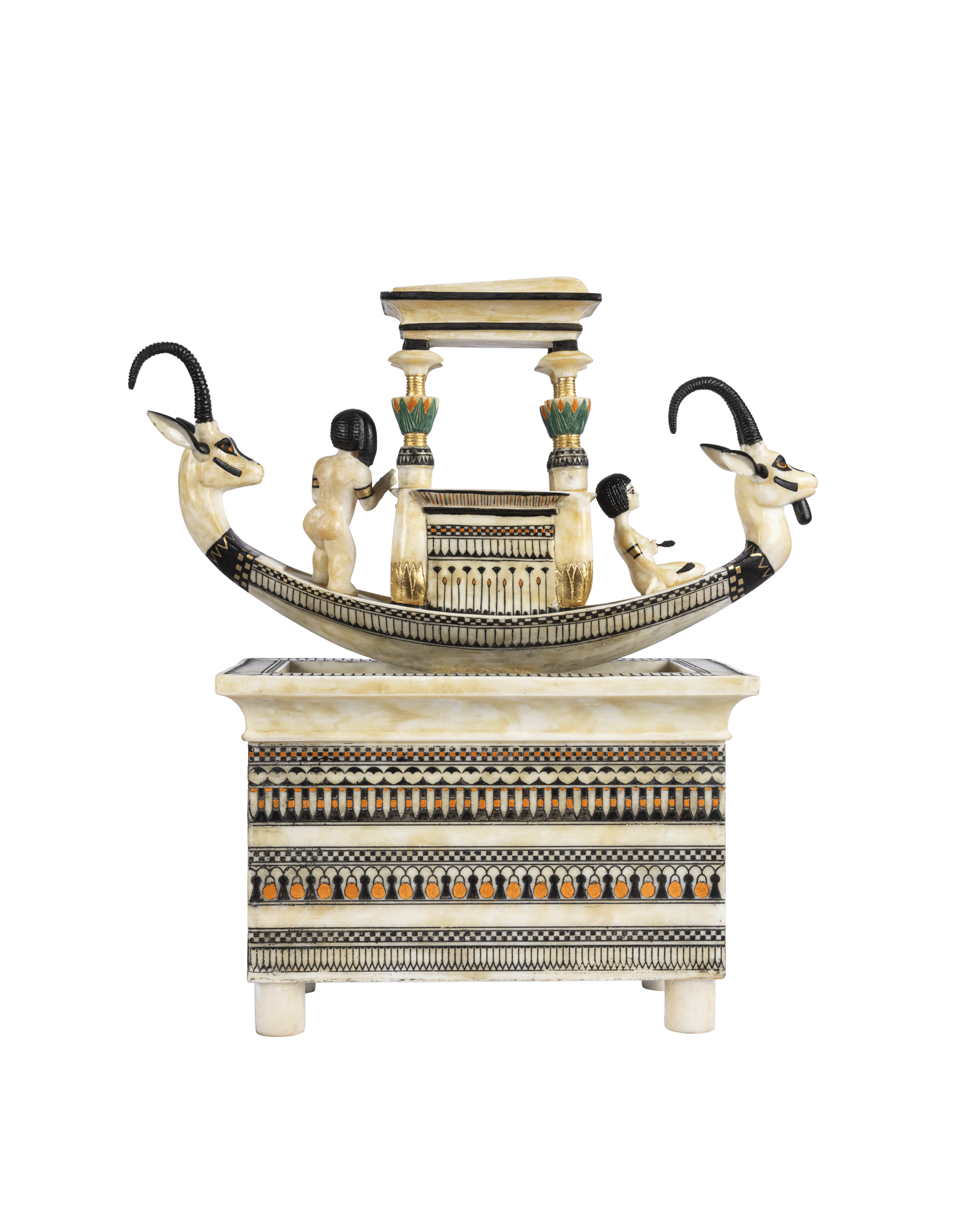 Alabaster Boat of Tutankhamun