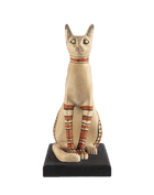 Statuette of cat from the Bubasteion
