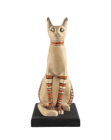 Statuette of cat from the Bubasteion