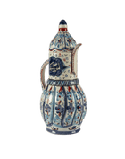 A pottery ewer from 19th century
