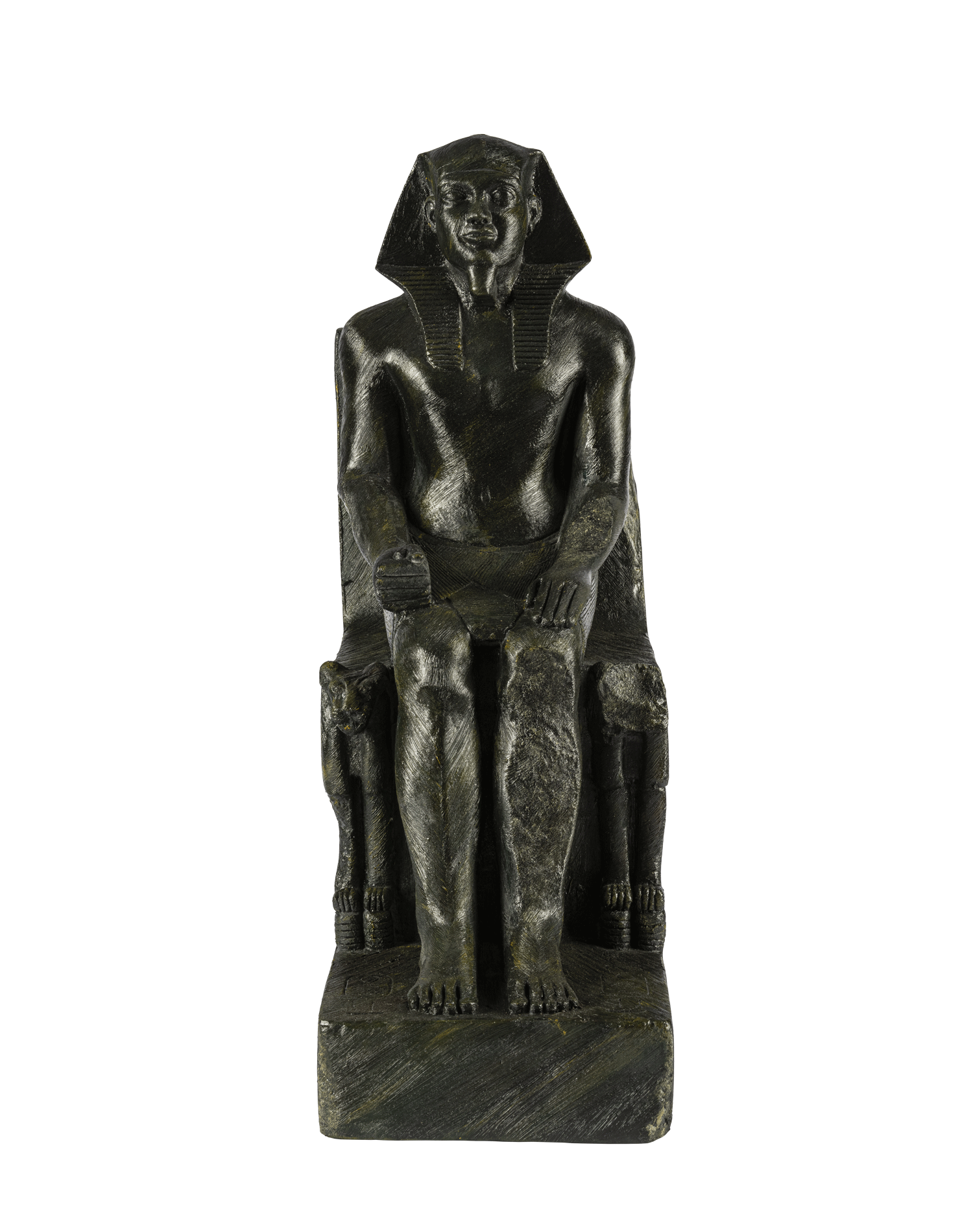 Khafre Enthroned