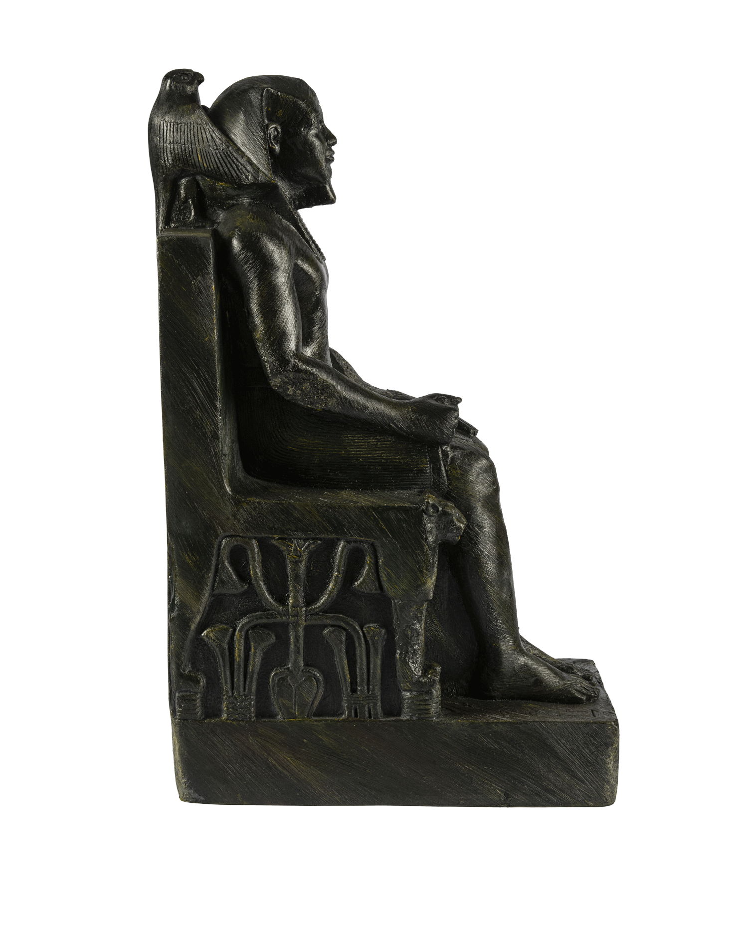 Khafre Enthroned