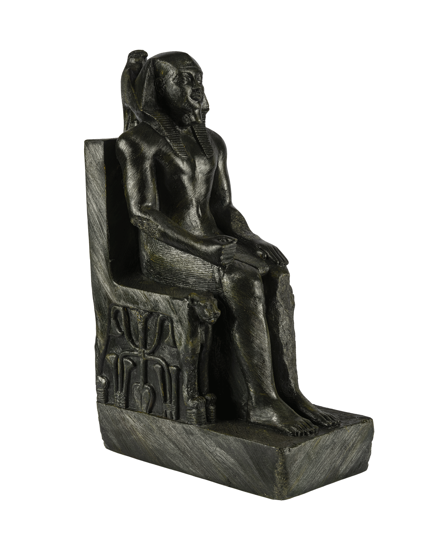 Khafre Enthroned