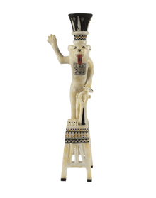 Lion-shaped perfume vase of Tutankhamun