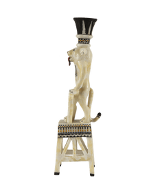 Lion-shaped perfume vase of Tutankhamun