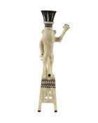 Lion-shaped perfume vase of Tutankhamun