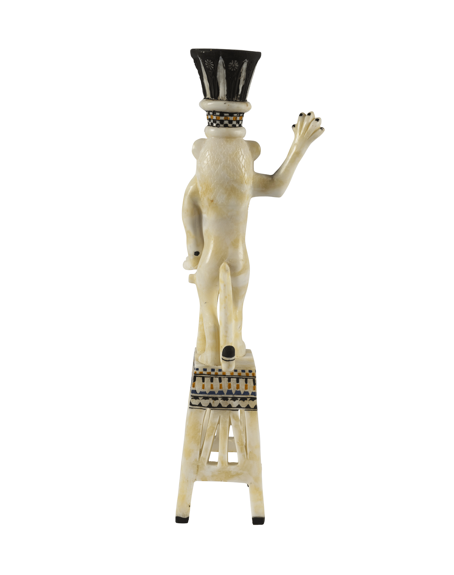 Lion-shaped perfume vase of Tutankhamun