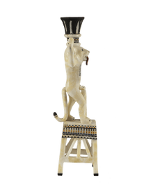Lion-shaped perfume vase of Tutankhamun