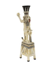 Lion-shaped perfume vase of Tutankhamun