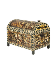 Chest of Tutankhamun with Scenes of Warfare and Hunting