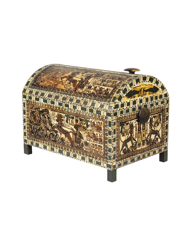 Chest of Tutankhamun with Scenes of Warfare and Hunting