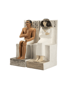 Statues of Rahotep and Nofret