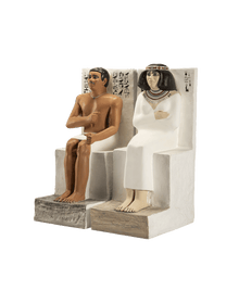 Statues of Rahotep and Nofret