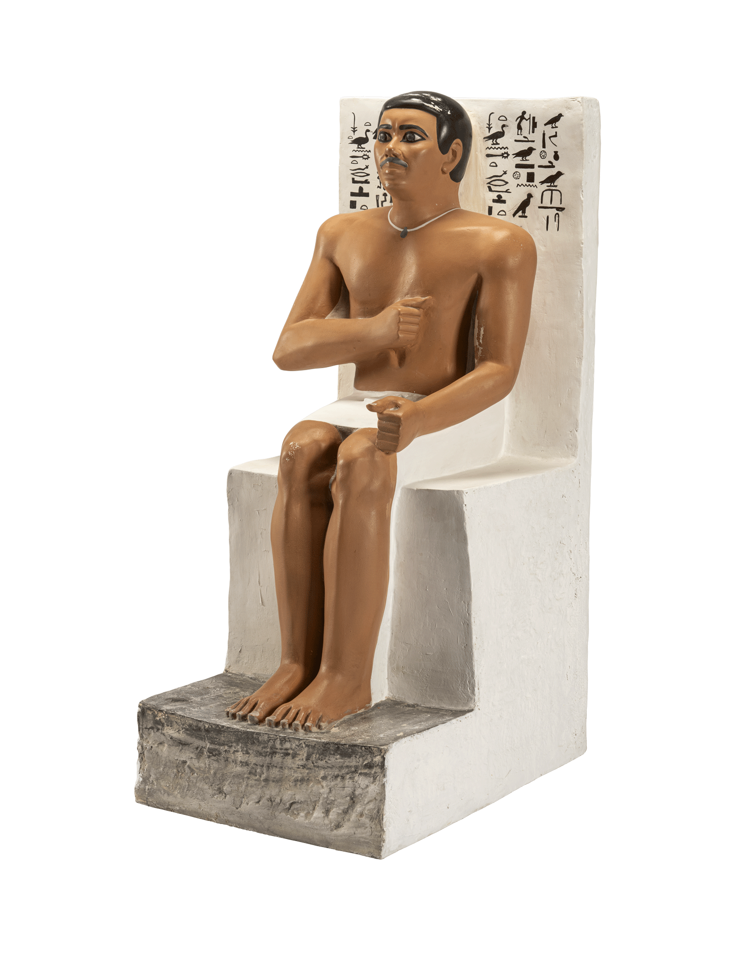 Statues of Rahotep and Nofret