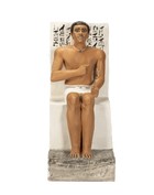 Statues of Rahotep and Nofret