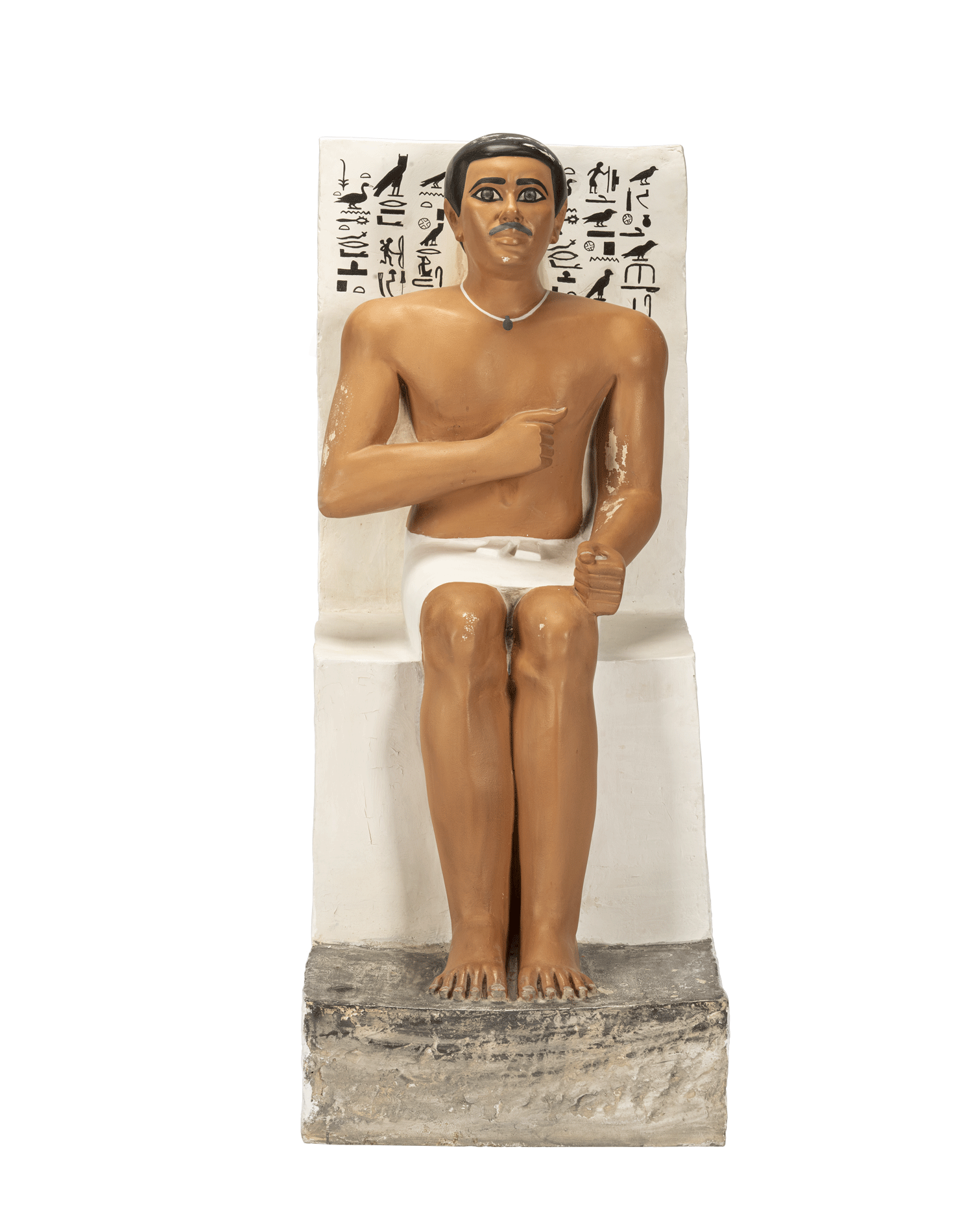 Statues of Rahotep and Nofret
