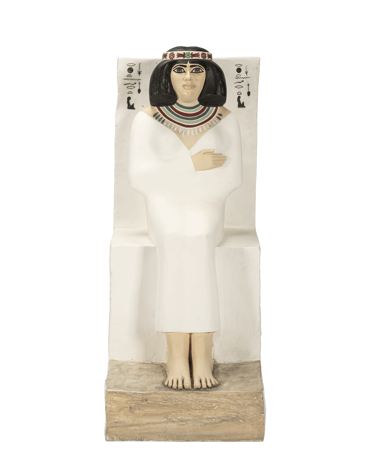Statues of Rahotep and Nofret