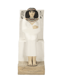 Statues of Rahotep and Nofret