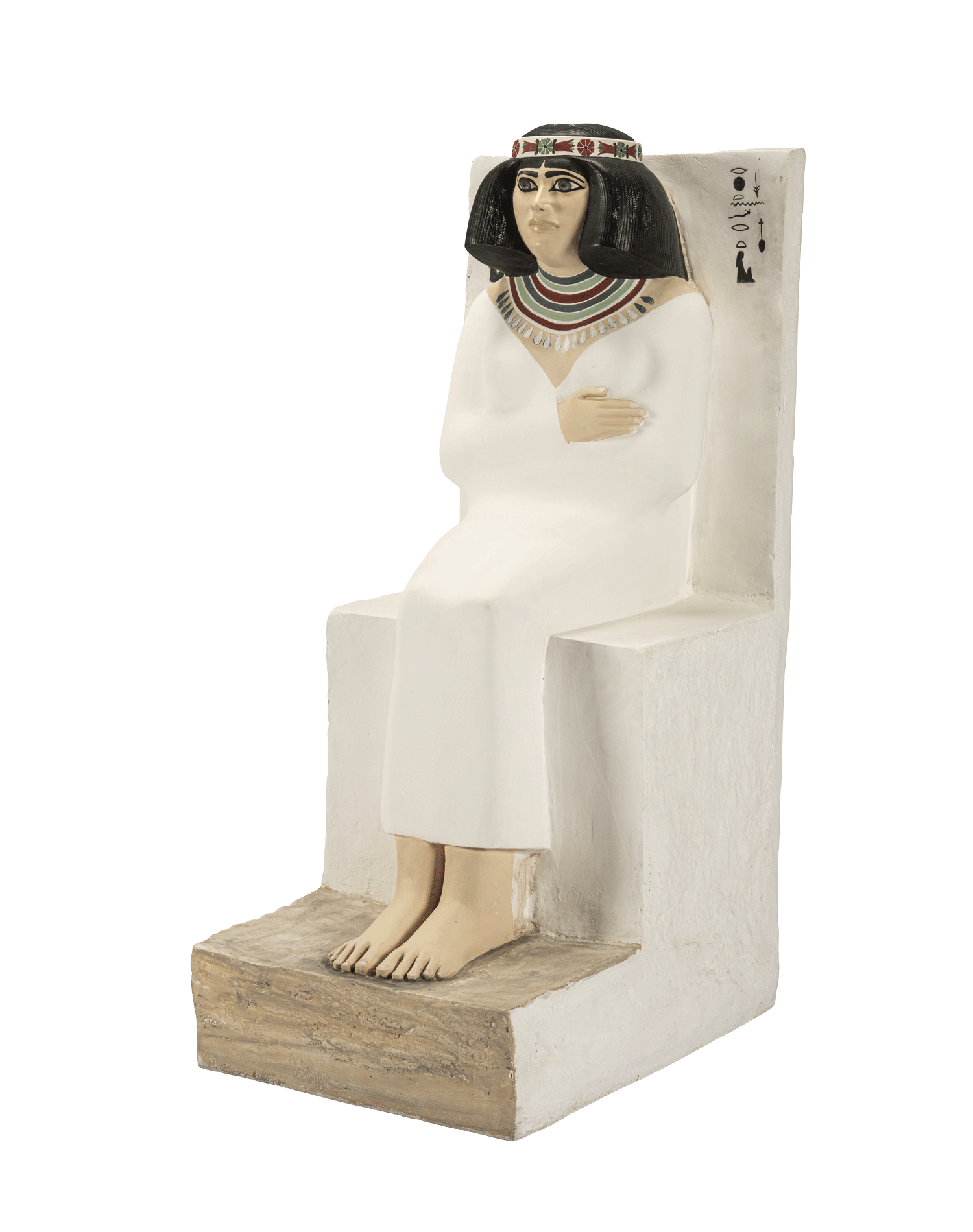 Statues of Rahotep and Nofret