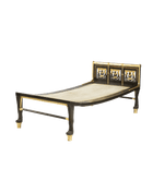 Ebony bedstead