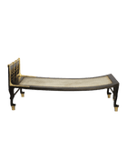 Ebony bedstead