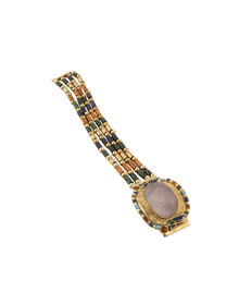 Bracelet with Amethyst Scarab