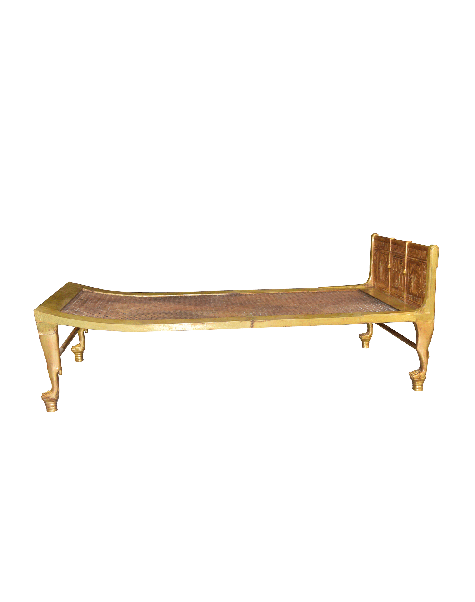 Gilded Wooden Bed