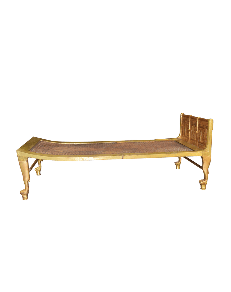 Gilded Wooden Bed