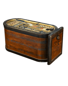 Cartouche Shaped Box of Tutankhamun