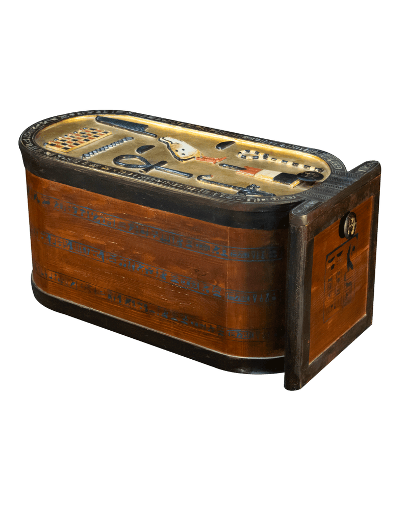 Cartouche Shaped Box of Tutankhamun