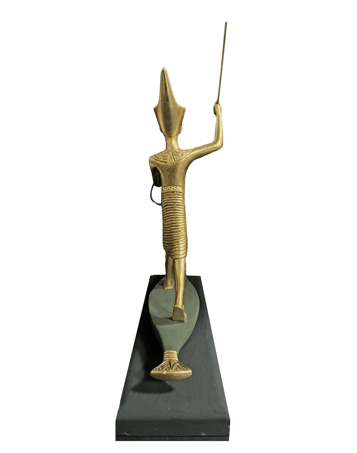 Tutankhamun on a Papyrus Raft Statuette
