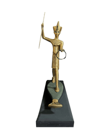 Tutankhamun on a Papyrus Raft Statuette