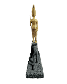 Tutankhamun on a Leopard Statuette