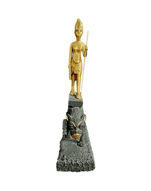 Tutankhamun on a Leopard Statuette