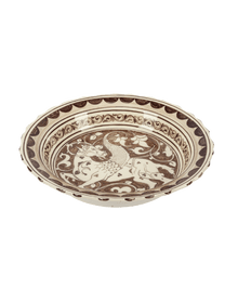 Fatimid Luster Bowl with Winged Horse
