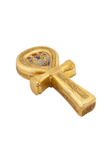 Tutankhamun’s Ankh-Shaped Mirror Case