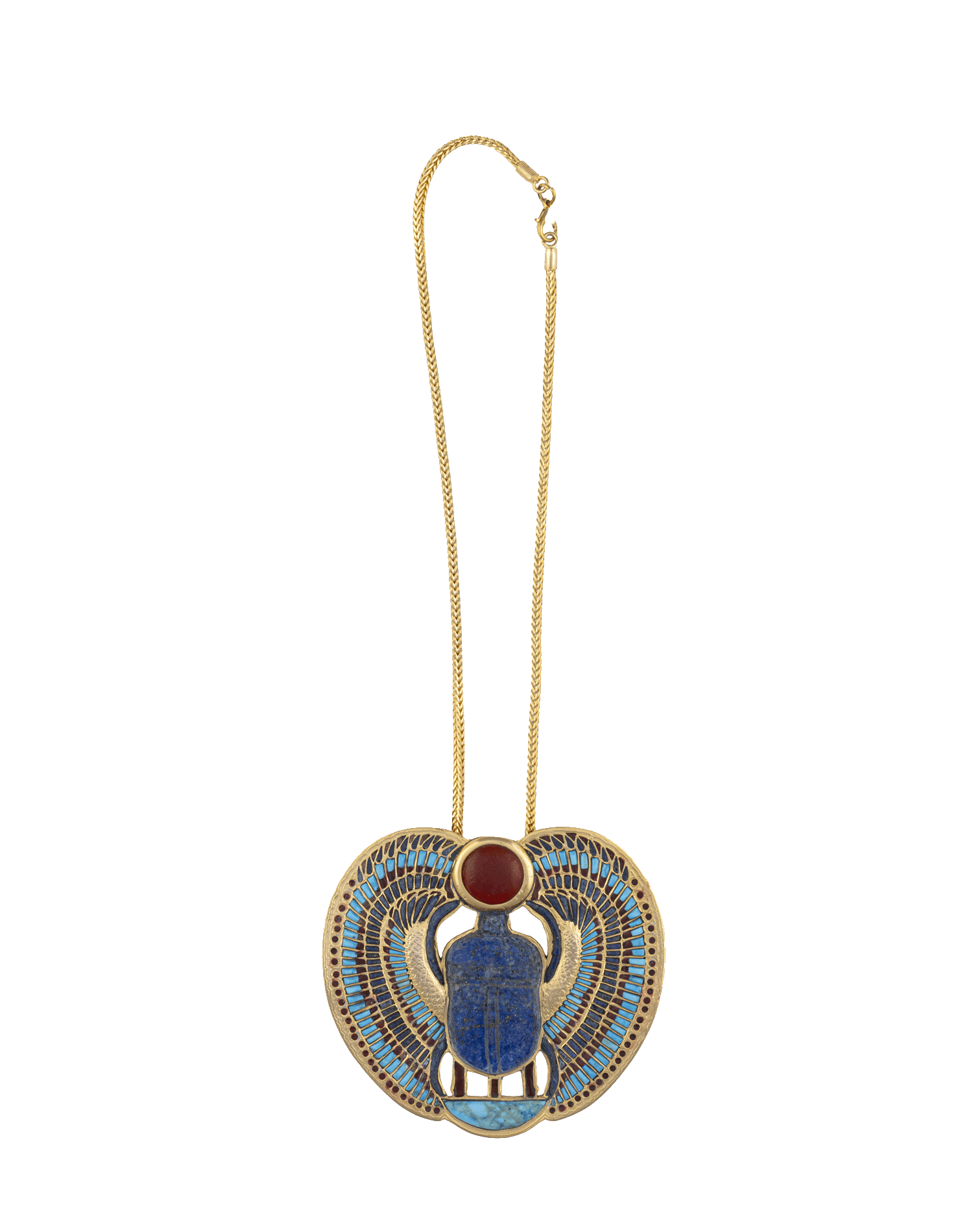 Winged scarab pectoral of Tutankhamun
