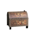 Chest of Tutankhamun with Scenes of Warfare and Hunting Small
